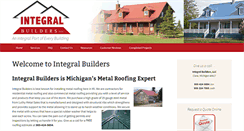 Desktop Screenshot of integralbuilders.com